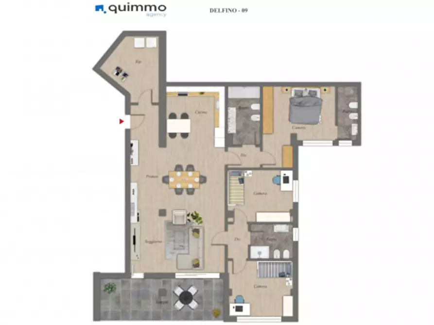 Immagine 30 di Appartamento in vendita  in Via del Littorale, N. 164 a Livorno