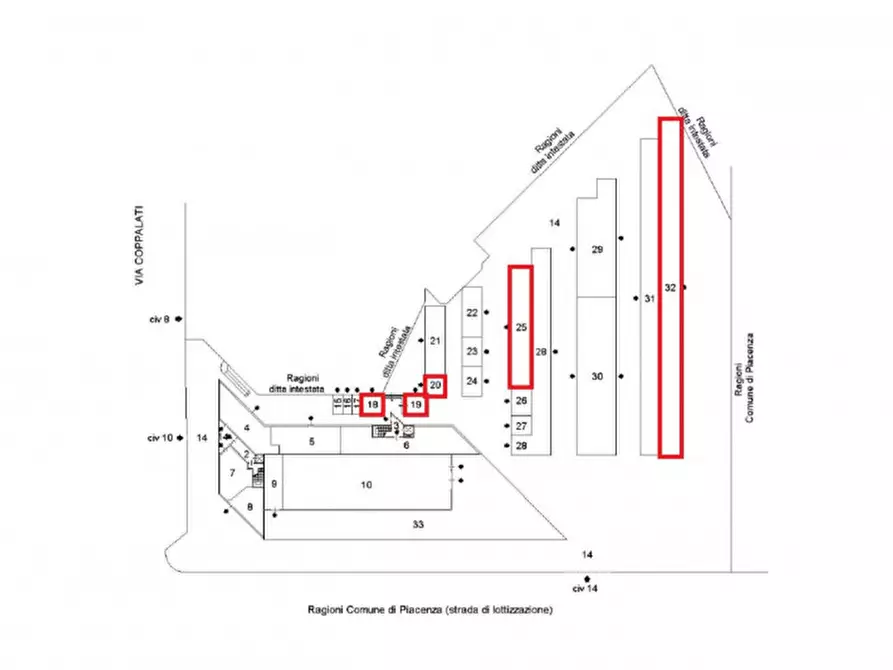 Immagine 21 di Ufficio in vendita  in Via Coppalati, N. 10 a Piacenza