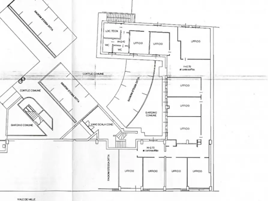 Immagine 18 di Ufficio in vendita  in Piazzale Tomaso Barbieri, 29, 43125 Parma PR, Italia a Parma