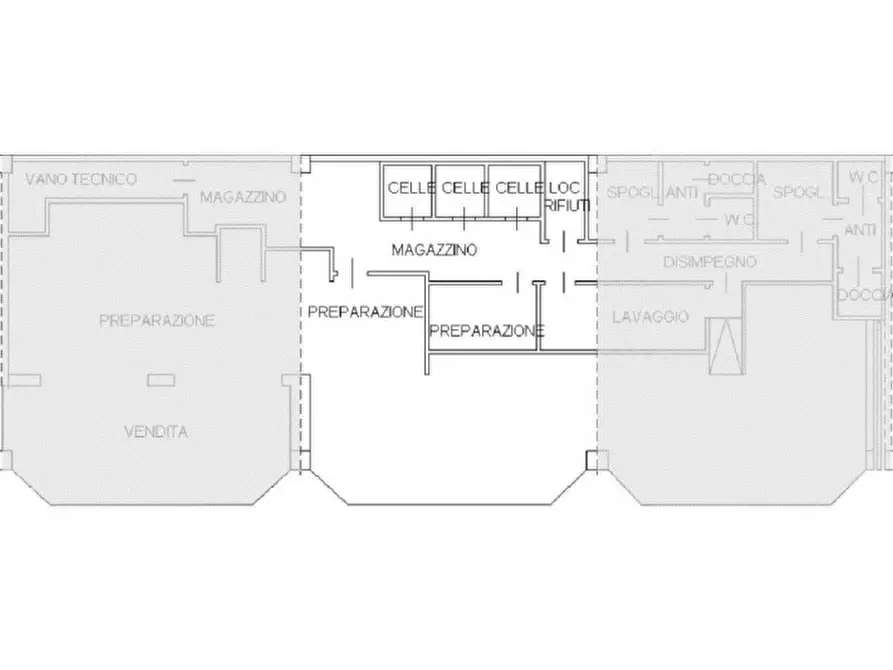 Immagine 14 di Negozio in vendita  in Via Italo Svevo, N. 14-16 a Trieste