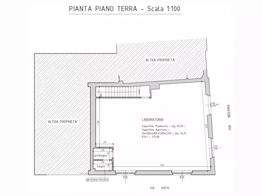 Immagine 9 di Negozio in vendita  in via Novara, N. 11 a Lissone