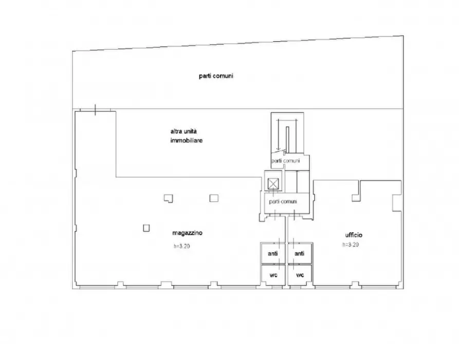 Immagine 3 di Ufficio in vendita  in Piazza Giovanni XXIII, N. 9 a Gallarate