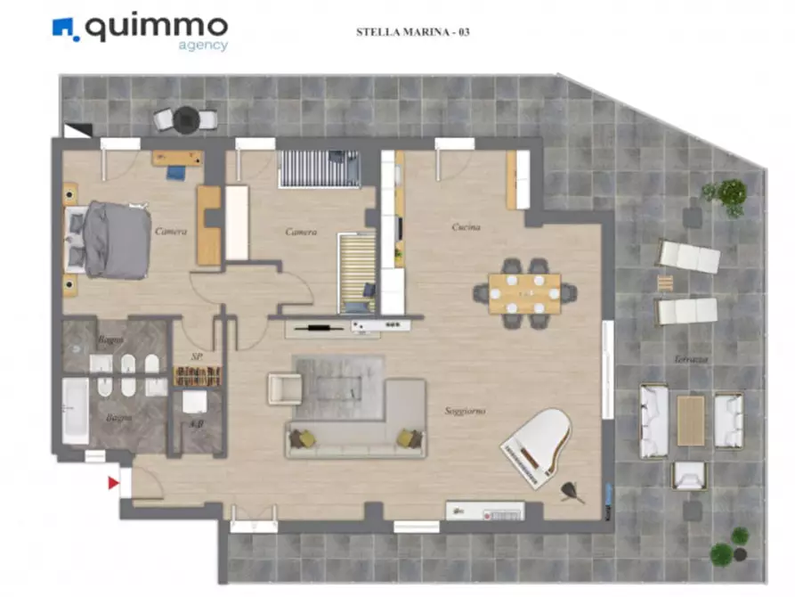 Immagine 29 di Appartamento in vendita  in Via del Littorale, N. 164 a Livorno