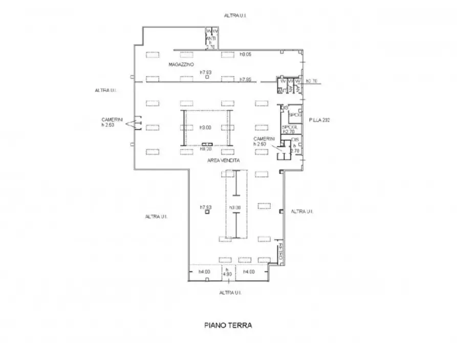 Immagine 7 di Negozio in vendita  in VIA EMILIA PARMENSE, N. 153 a Piacenza