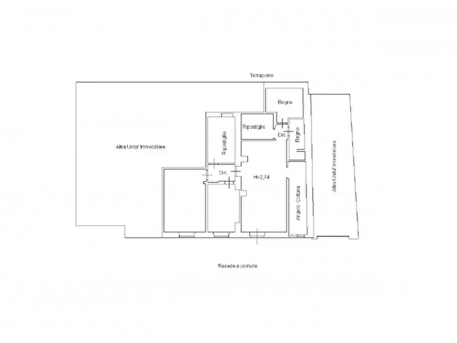 Immagine 14 di Appartamento in vendita  in Via Niccolò Tommaseo, N. 2 a Montesilvano