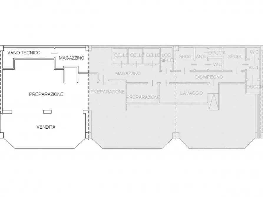 Immagine 14 di Negozio in vendita  in Via Italo Svevo, N. 14-16 a Trieste