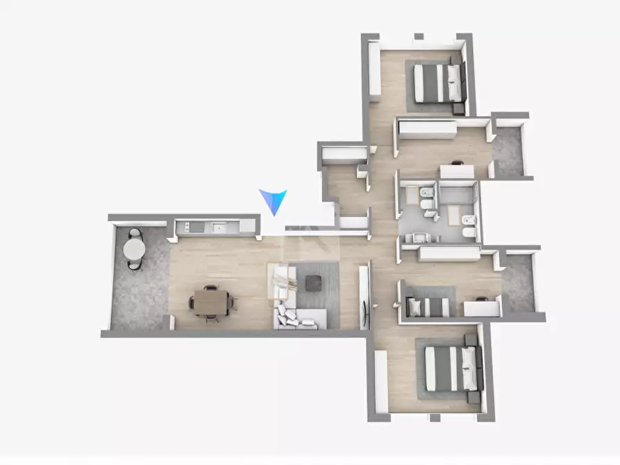 Immagine 1 di Appartamento in vendita  in Via Pier Antonio Cassoni a Ledro