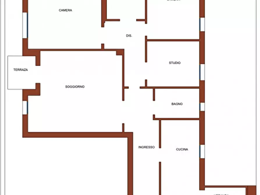 Immagine 7 di Appartamento in vendita  in Viale Monfenera n. 5 a Treviso