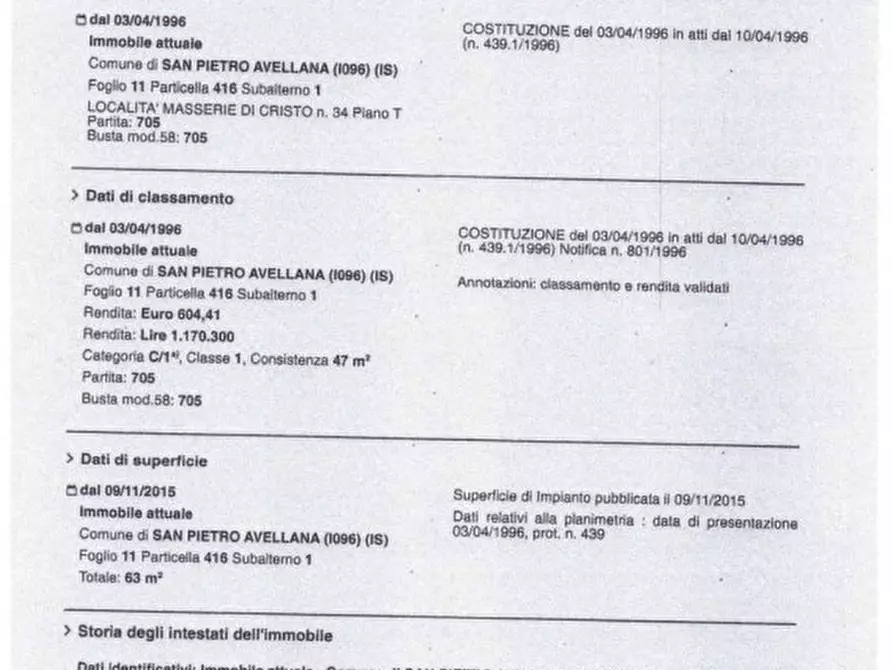 Immagine 2 di Appartamento in vendita  in Localita' Masserie di Cristo - 86088 San Pietro Avellana (IS) a San Pietro Avellana