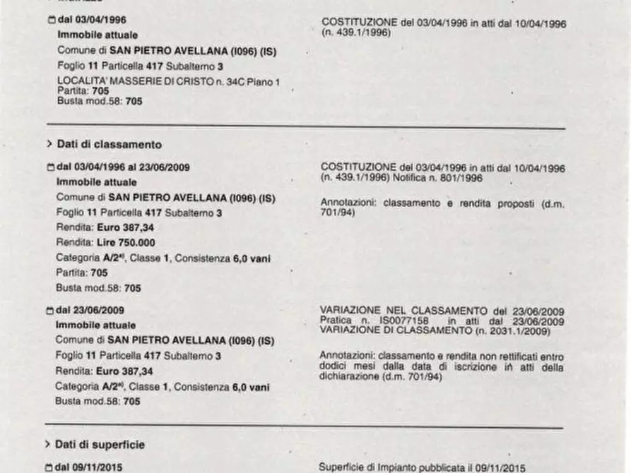 Immagine 7 di Appartamento in vendita  in Localita' Masserie di Cristo - 86088 San Pietro Avellana (IS) a San Pietro Avellana