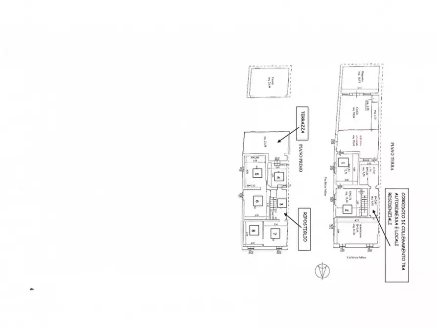 Immagine 15 di Appartamento in vendita  in Via Silvio Pellico 50 - 52 - 26032 Ostiano (CR) a Ostiano