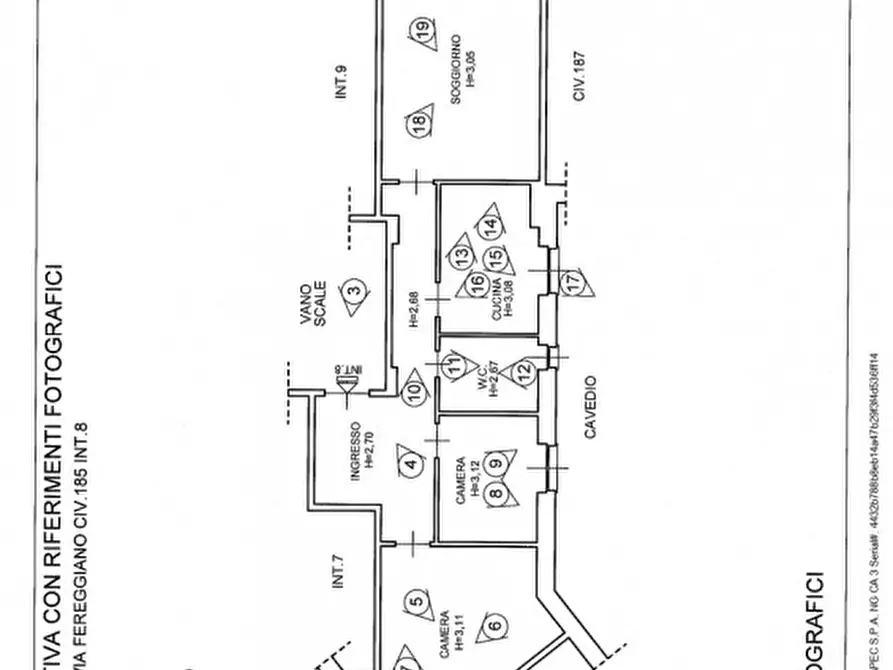 Immagine 3 di Appartamento in vendita  in VIA FEREGGIANO 185, INTERNO 8, PIANO 3 - Genova (GE) a Genova