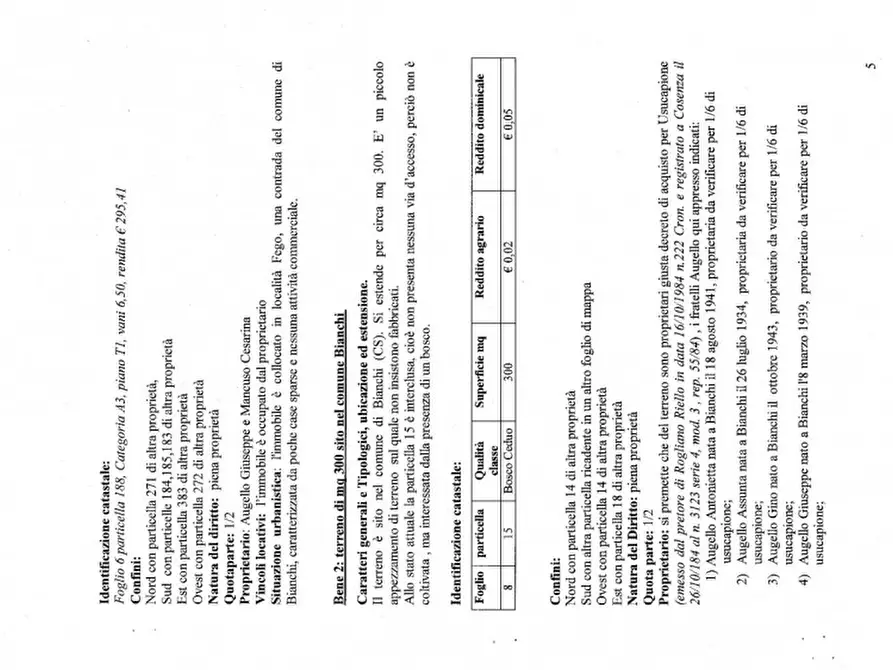 Immagine 9 di Appartamento in vendita  in Palinudo, Via Fego - 87050 Bianchi (CS) a Bianchi