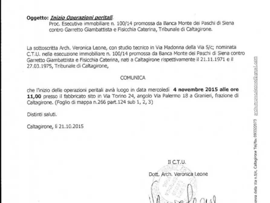 Immagine 18 di Appartamento in vendita  in Frazione Granieri - Via Torino, 22 Caltagirone (CT) a Caltagirone