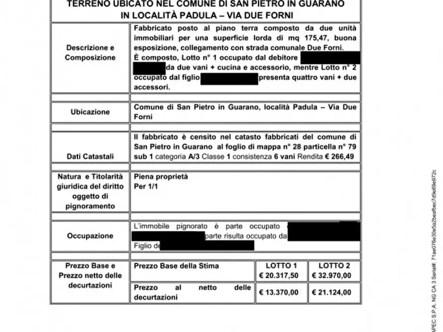 Immagine 4 di Appartamento in vendita  in Padula, Via Due Forni - 87047 San Pietro in Guarano (CS) a San Pietro In Guarano