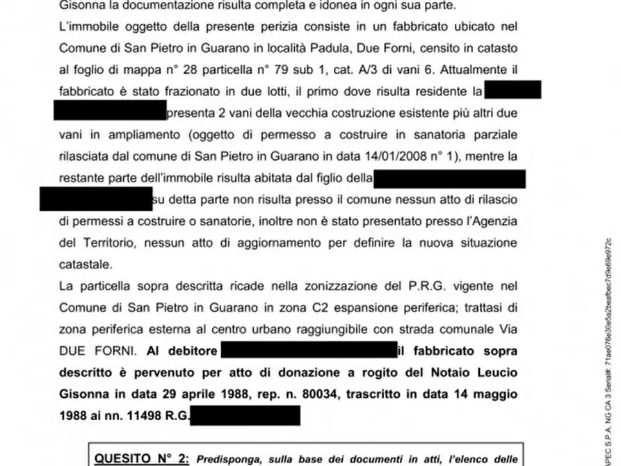 Immagine 7 di Appartamento in vendita  in Padula, Via Due Forni - 87047 San Pietro in Guarano (CS) a San Pietro In Guarano