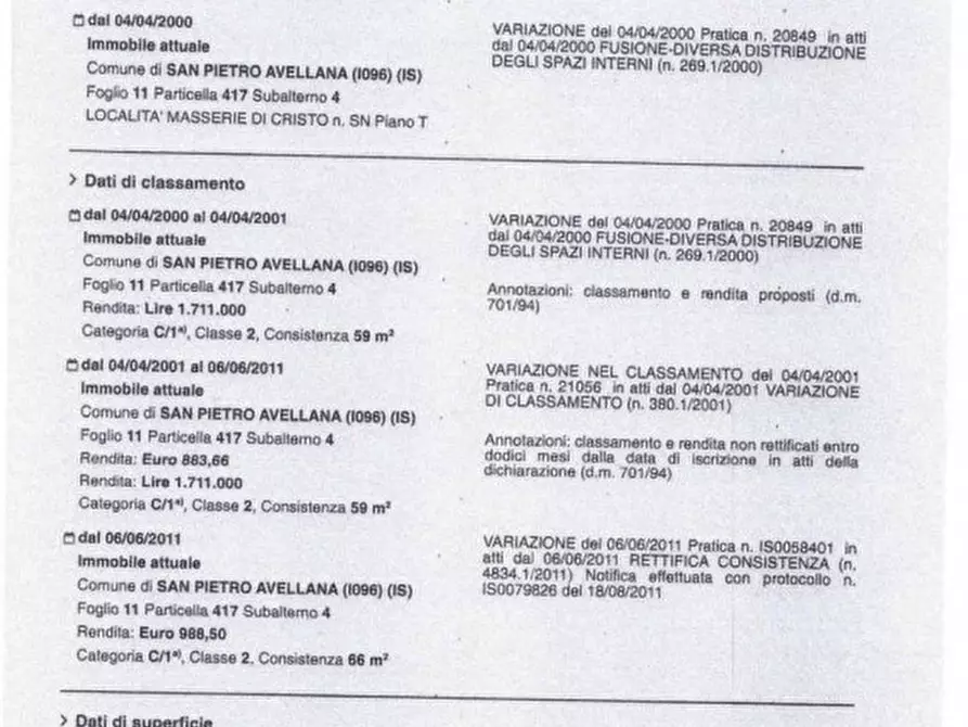 Immagine 5 di Appartamento in vendita  in Localita' Masserie di Cristo - 86088 San Pietro Avellana (IS) a San Pietro Avellana