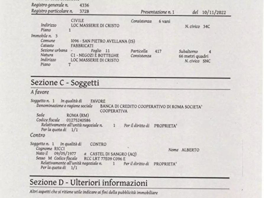 Immagine 11 di Appartamento in vendita  in Localita' Masserie di Cristo - 86088 San Pietro Avellana (IS) a San Pietro Avellana