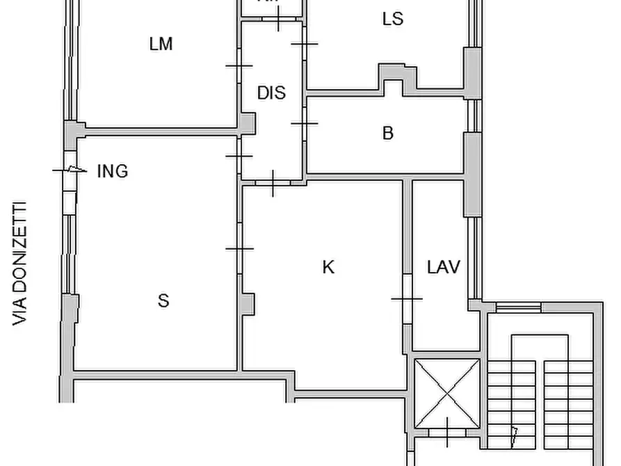 Immagine 3 di Appartamento in vendita  in via Traversa Principessa Jolanda, 17 Bari (BA) a Bari
