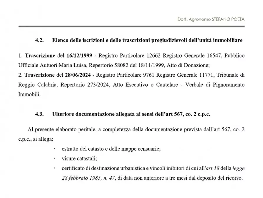 Immagine 7 di Appartamento in vendita  in Via Duca D'Aosta, 3 - 89030 Condofuri (RC) a Condofuri