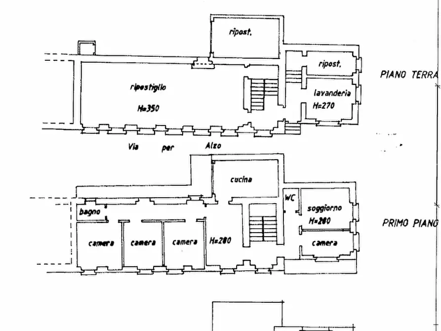 Immagine 1 di Appartamento in vendita  in Via Alzo 7 - 28076 Pogno (NO) a Pogno