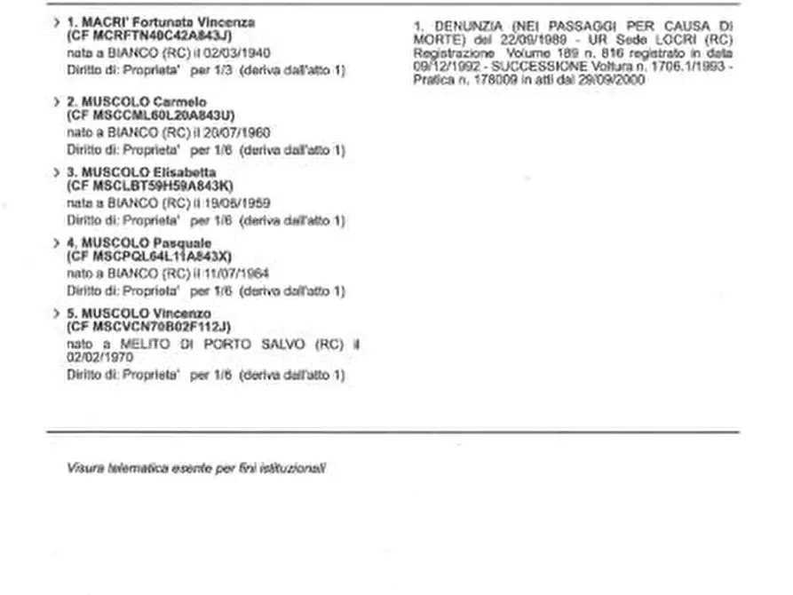 Immagine 14 di Appartamento in vendita  in via D Salvadori - 89032 Bianco (RC) a Bianco