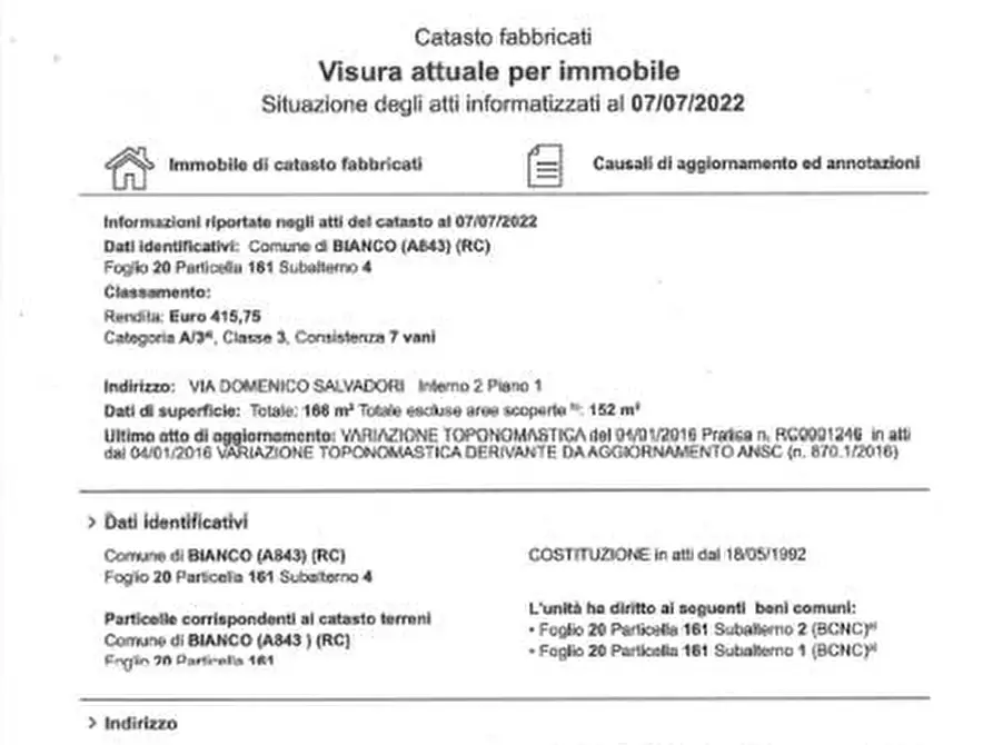 Immagine 16 di Appartamento in vendita  in via D Salvadori - 89032 Bianco (RC) a Bianco