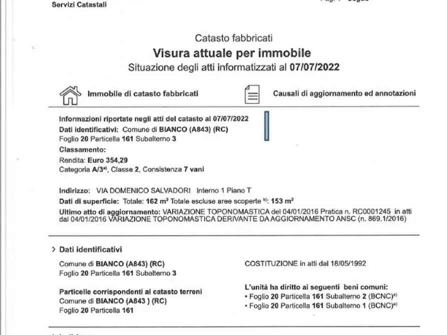 Immagine 12 di Appartamento in vendita  in via D Salvadori - 89032 Bianco (RC) a Bianco