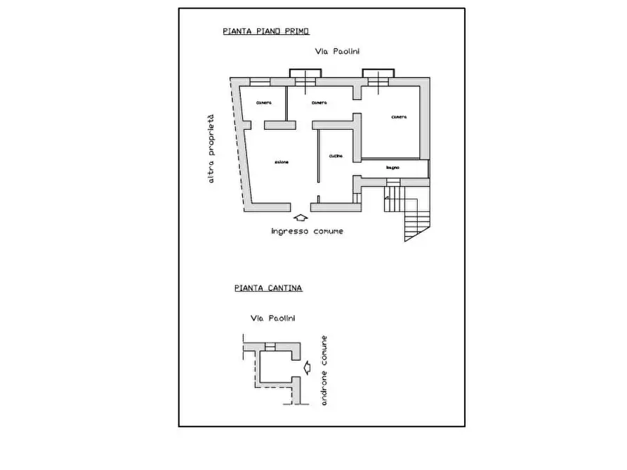 Immagine 3 di Appartamento in vendita  in via Paolini n 16 - 81037 Sessa Aurunca (CE) a Sessa Aurunca