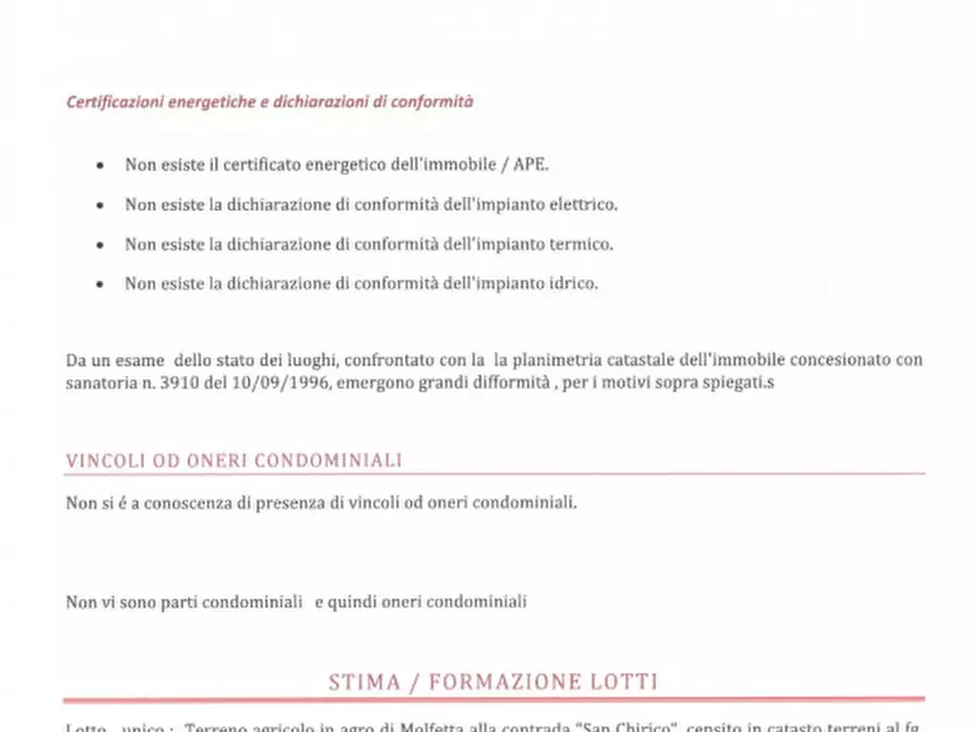 Immagine 3 di Appartamento in vendita  in Contrada San Chirico o Macchia delle Monache - 70056 Molfetta (BA) a Molfetta