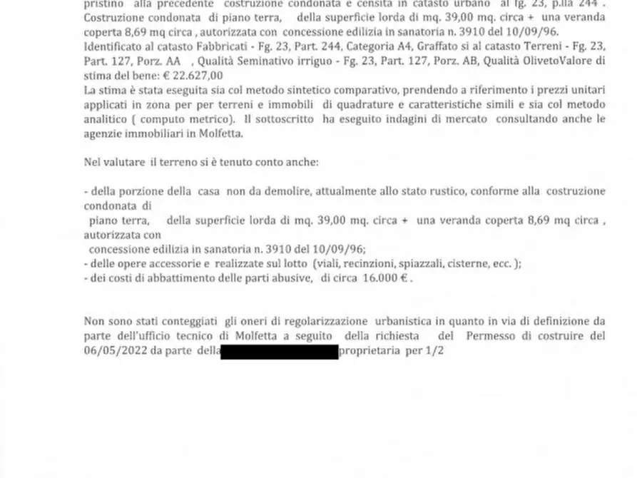 Immagine 4 di Appartamento in vendita  in Contrada San Chirico o Macchia delle Monache - 70056 Molfetta (BA) a Molfetta