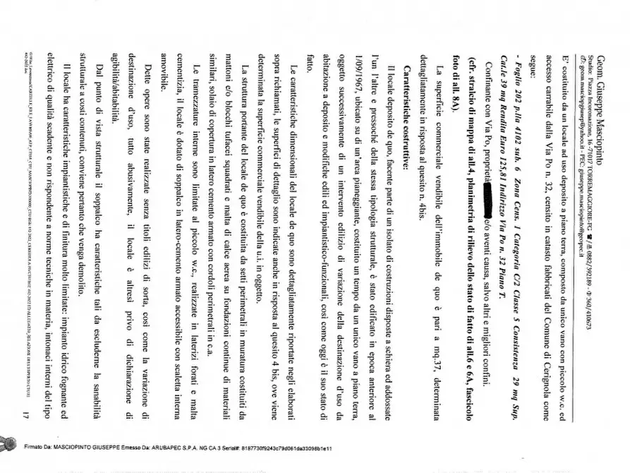 Immagine 9 di Appartamento in vendita  in Via IV Novembre, 4 - 71042 Cerignola (FG) a Cerignola