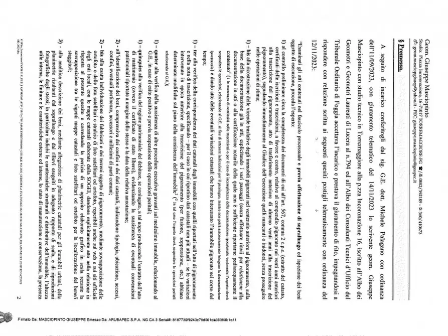 Immagine 12 di Appartamento in vendita  in Via IV Novembre, 4 - 71042 Cerignola (FG) a Cerignola