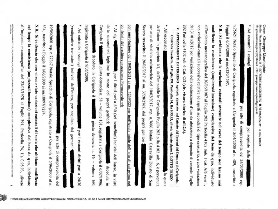 Immagine 19 di Appartamento in vendita  in Via IV Novembre, 4 - 71042 Cerignola (FG) a Cerignola