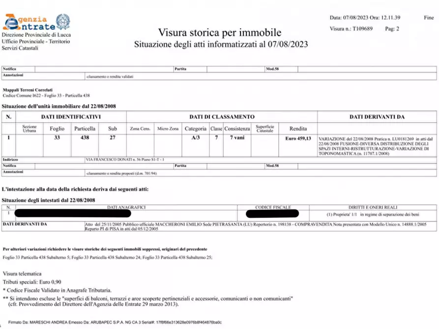 Immagine 14 di Appartamento in vendita  in Via Francesco Donati, 56, 55047 Seravezza LU, Italia a Seravezza