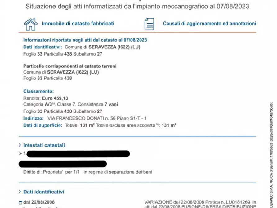 Immagine 15 di Appartamento in vendita  in Via Francesco Donati, 56, 55047 Seravezza LU, Italia a Seravezza