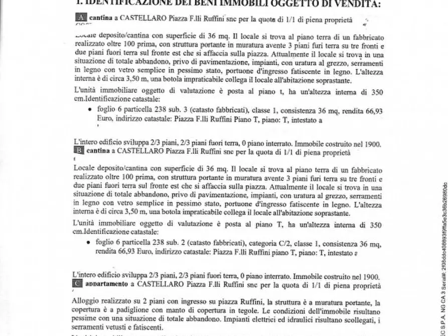 Immagine 1 di Appartamento in vendita  in Piazza Fratelli Ruffini snc int3B - 18011 Castellaro (IM) a Castellaro