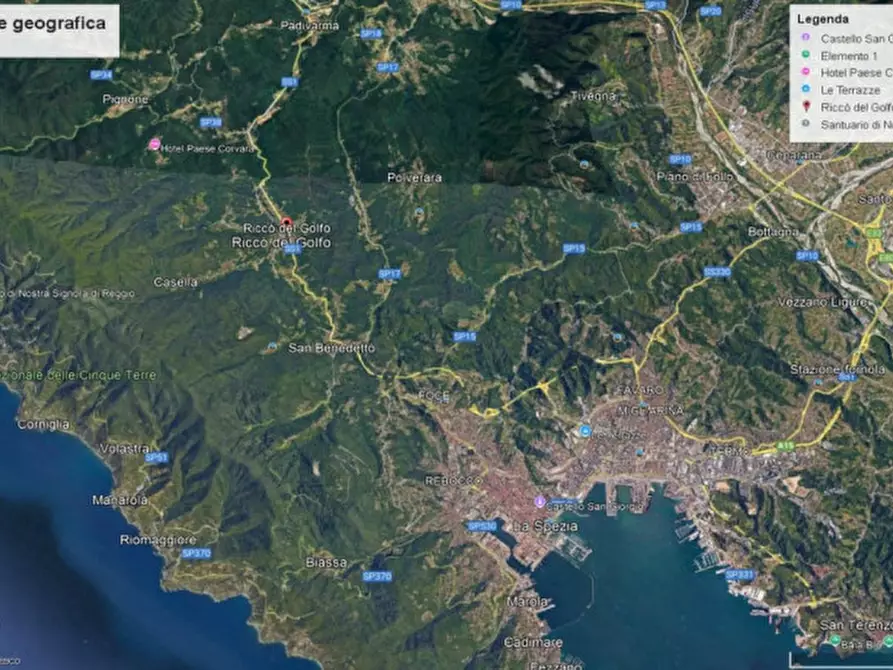 Immagine 1 di Appartamento in vendita  in Via ROMA  72 - 19020 Riccò del Golfo di Spezia (SP) a Riccò Del Golfo Di Spezia