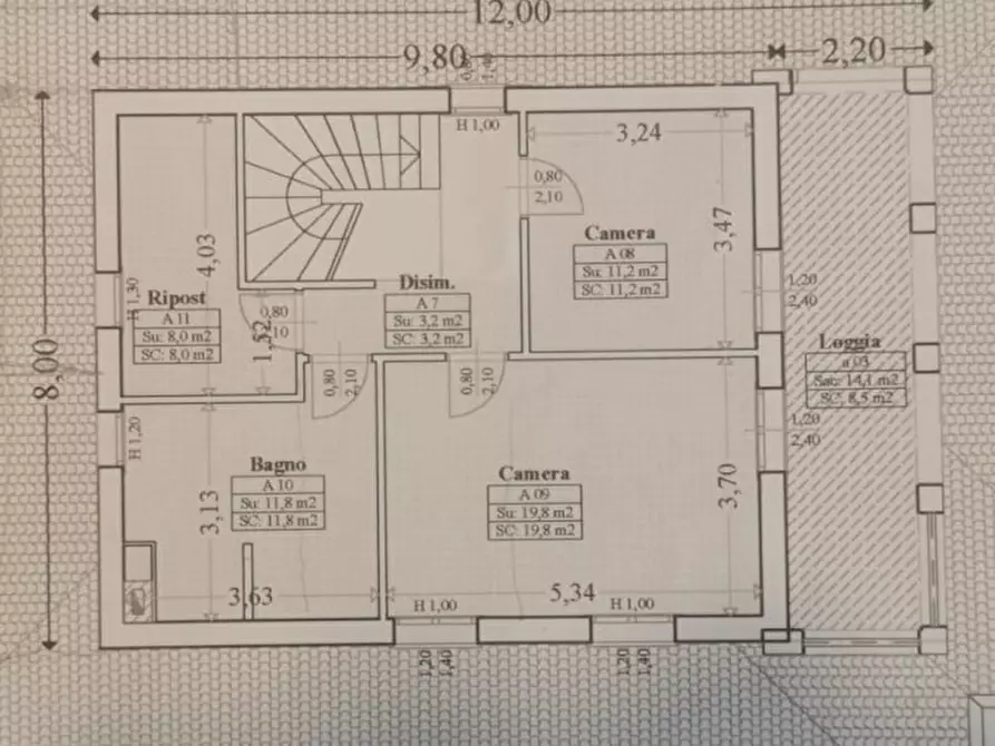 Immagine 19 di Villa in vendita  in via San Giovanni a Misano Adriatico