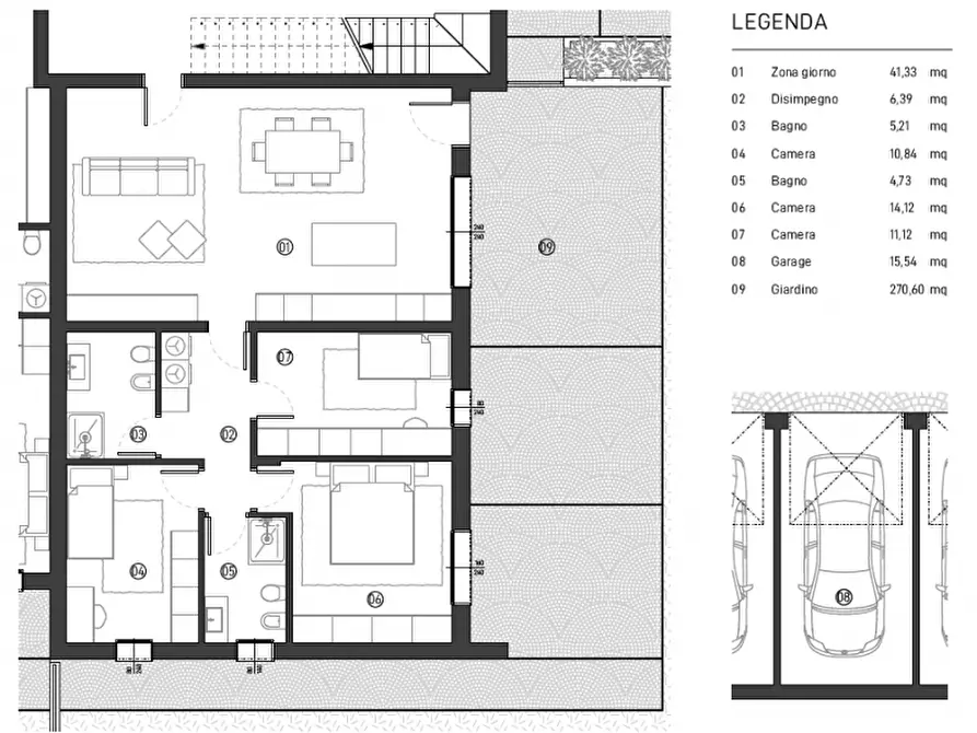 Immagine 6 di Appartamento in vendita  in Via Crea a Isola Vicentina