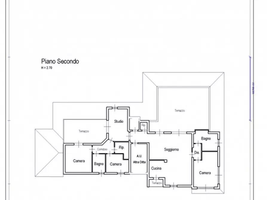 Immagine 36 di Attico in vendita  in Via Genova a Villafranca Padovana