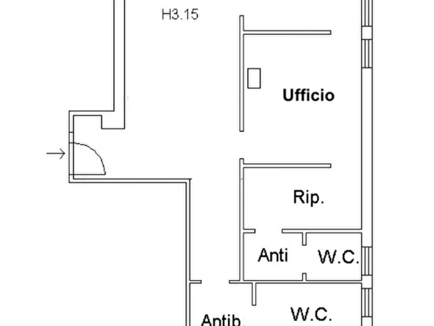 Immagine 2 di Ufficio in affitto  in VIA GARIBALDI 20 a Santarcangelo Di Romagna