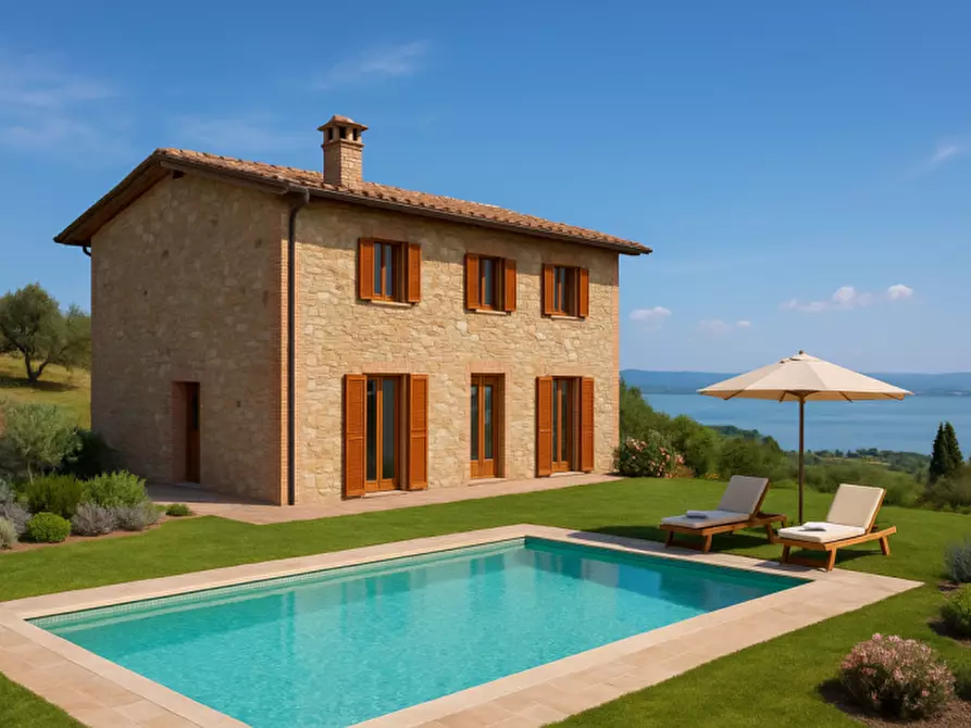 Immagine 1 di Villa in vendita  a Passignano Sul Trasimeno