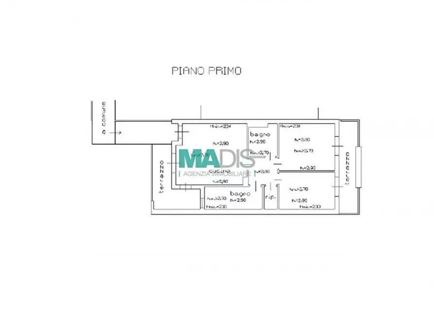 Immagine 43 di Appartamento in vendita  a Prato