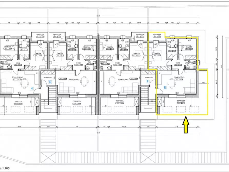Immagine 2 di Appartamento in vendita  in Via Calò a Asolo
