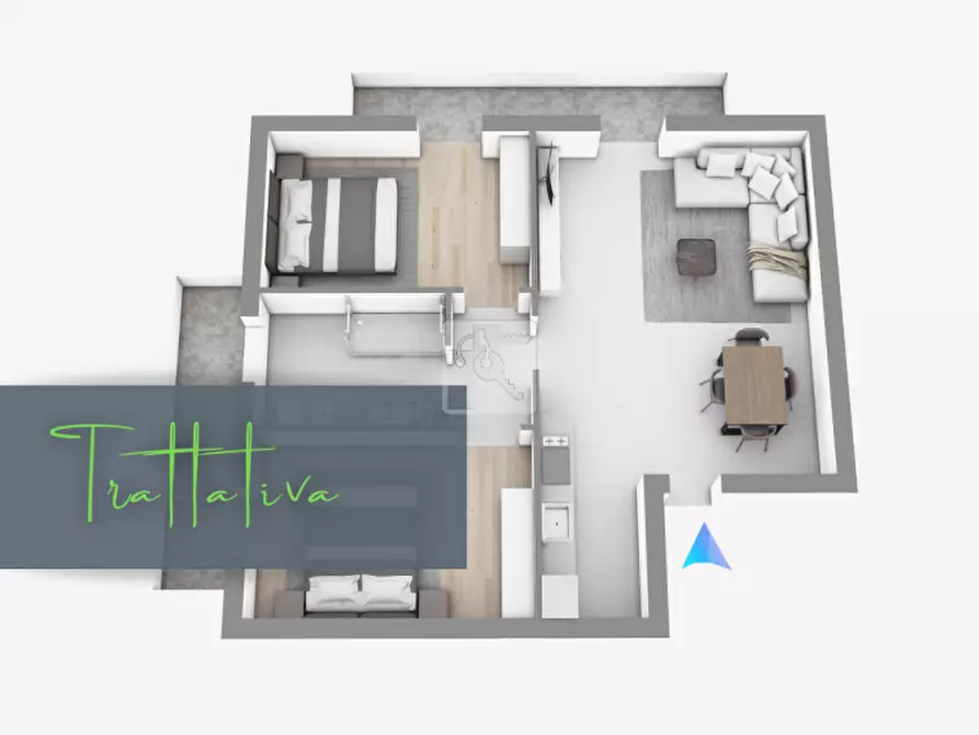 Immagine 1 di Appartamento in vendita  in Via Pier Antonio Cassoni a Ledro