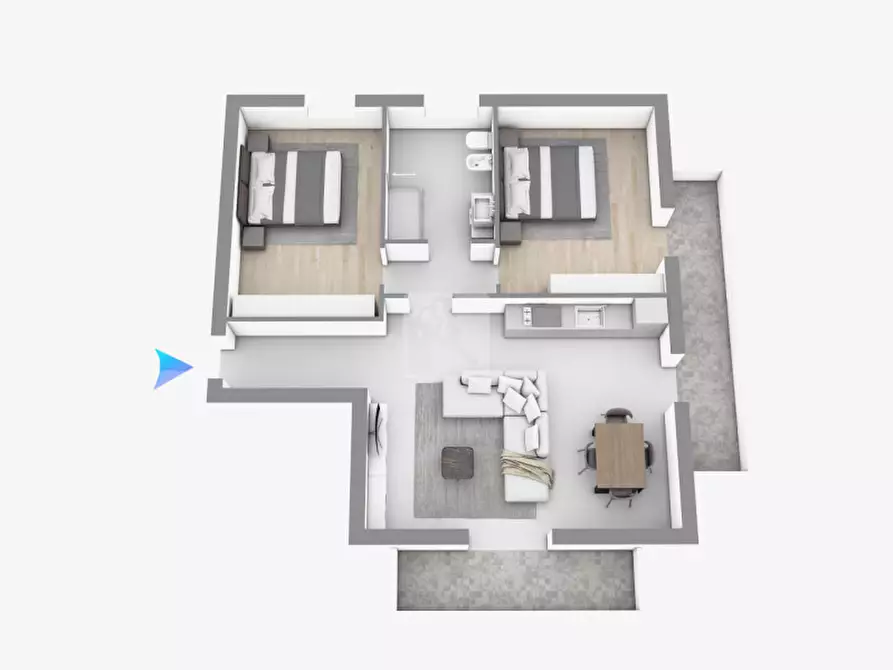 Immagine 23 di Appartamento in vendita  in Via Pier Antonio Cassoni a Ledro