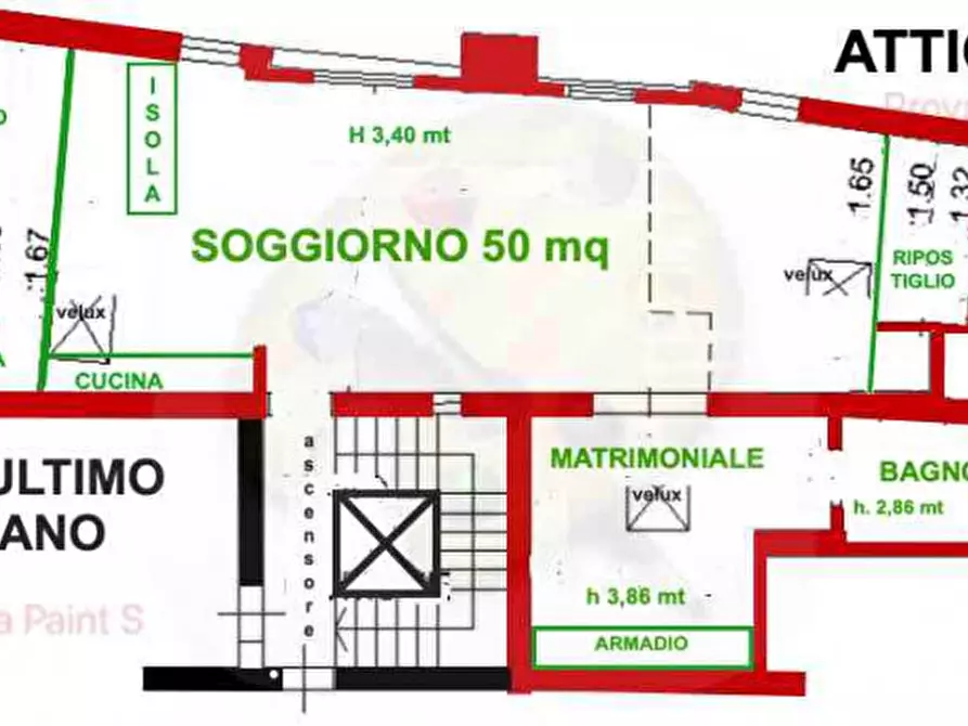 Immagine 2 di Appartamento in vendita  in via dell'arco a Padova