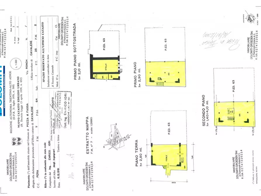 Immagine 9 di Rustico / casale in vendita  in Via Ronch a San Giovanni Di Fassa