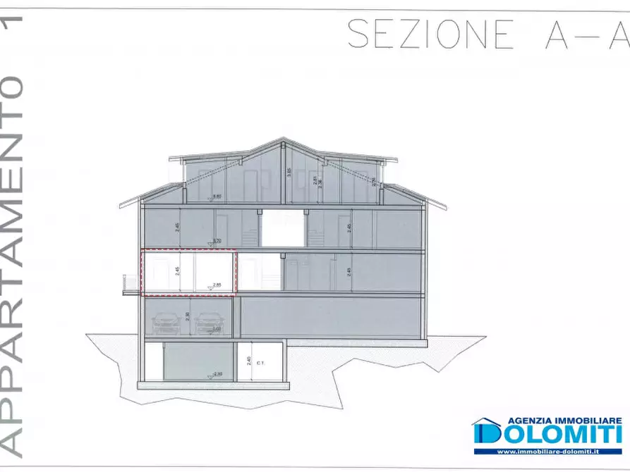 Immagine 7 di Appartamento in vendita  in Streda de Costa a Canazei